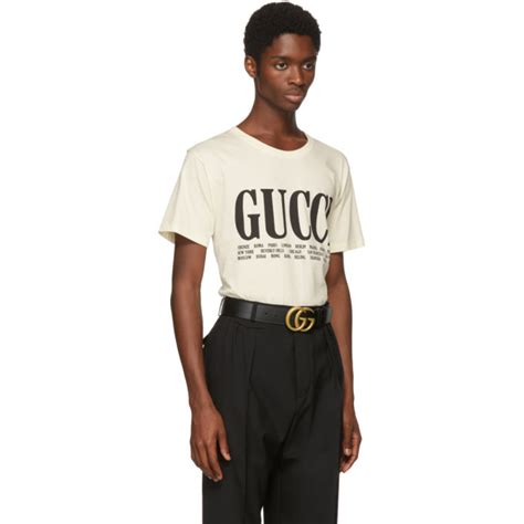 gucci off-white gucci cities t-shirt modesens|Gucci Oversize T.